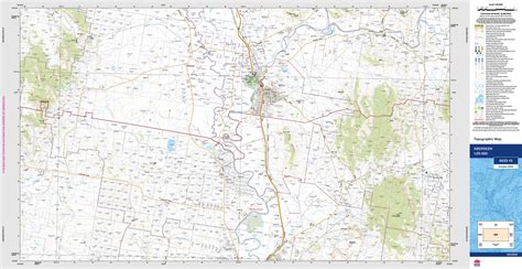 Aberdeen 9033-1S LPI 1:25k NSW Topographic Map | Shop Mapworld