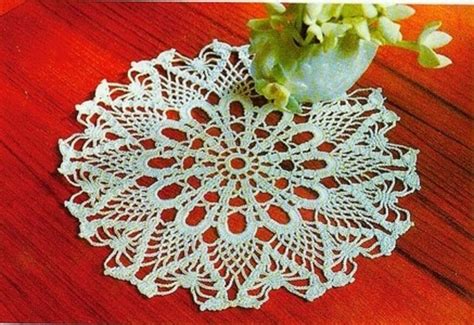 Stylish pineapple crochet doily pattern – JPCrochet