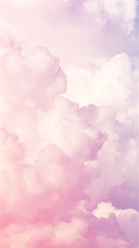 Pink clouds mood! Enjoy new wallpapers for your iPhone 8 from Everpix | Pink wallpaper iphone ...