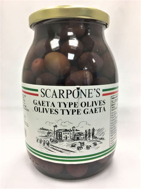 Gaeta Type Olives - Scarpone's