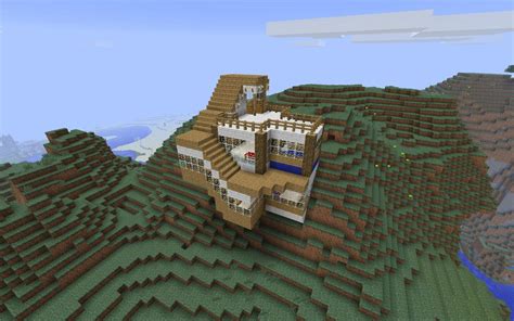 Cool Minecraft Hill Houses : Shearwater hills is a little village ...