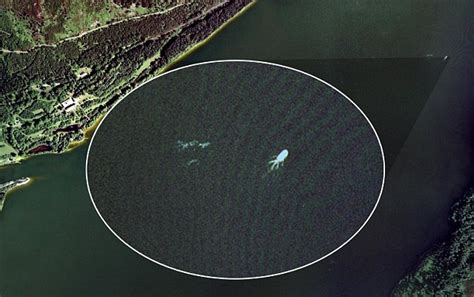 Loch Ness Monster revealed by Google Earth by GPS obsessed