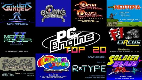 PC Engine/Turbo Grafx-16 Top 20 Games - YouTube