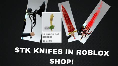 Check out Survive the killer Knifes In Roblox shop!!! | Roblox - YouTube