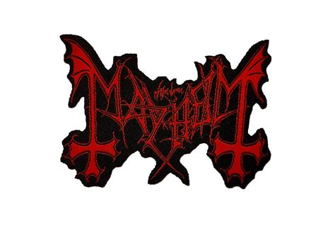 Mayhem - Cut Out Logo Woven Patch