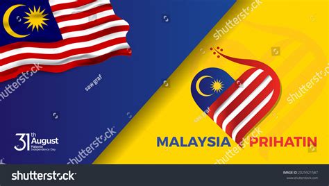 64th Malaysia National Day Logo Colorful Stock Vector (Royalty Free) 2025921587 | Shutterstock