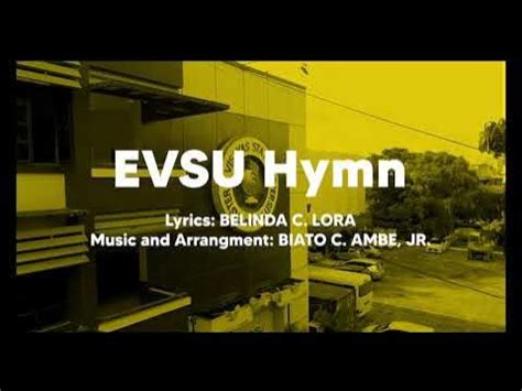 EVSU Hymn (Official Lyric Video) - YouTube