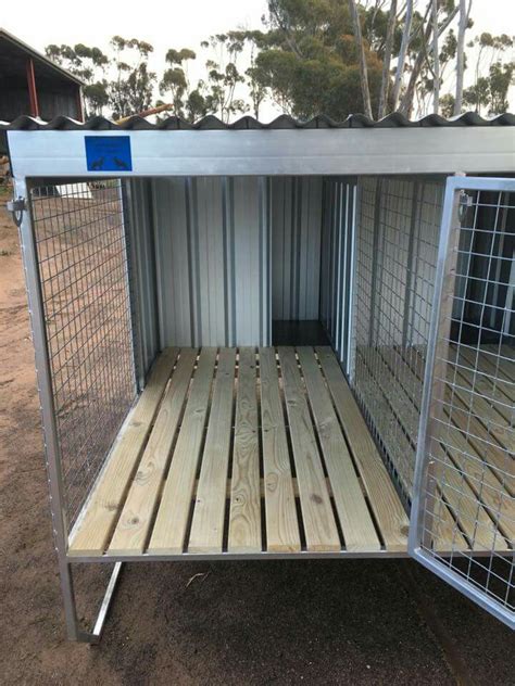 Raised Dog Kennels @ Lower Norton | Building a dog kennel, Outside dog ...