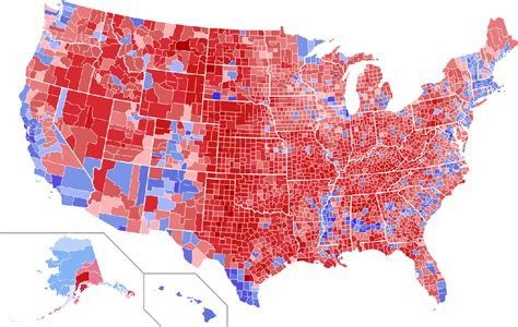 US 2016 Election Map vs US Population Map – Poly Moa