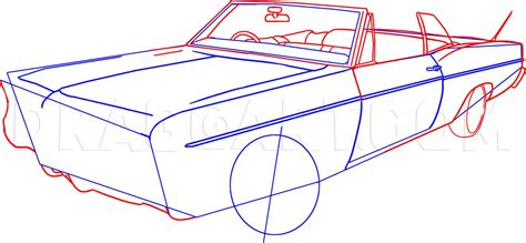 How To Draw A Lowrider, Step by Step, Drawing Guide, by Dawn | dragoart ...