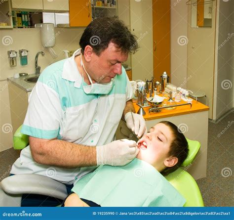 Dental examination stock photo. Image of stomatologist - 19235990