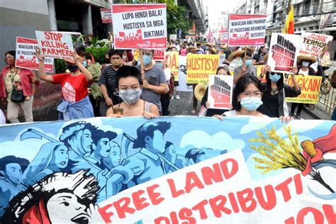 Activists, farmers hold protest marches to pay tribute to Filipino ...