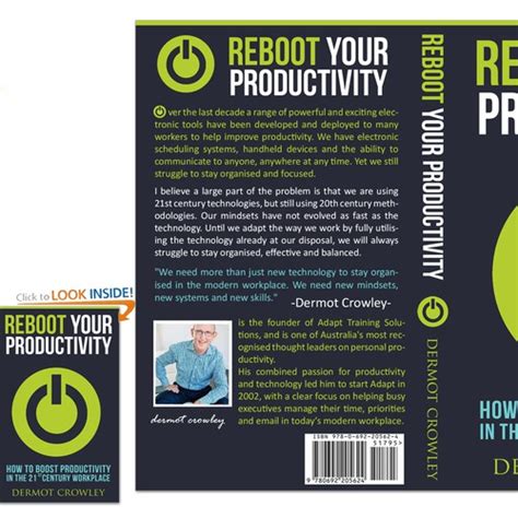 Designs | Create a book cover for Reboot Your Productivity | Book cover ...