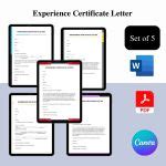 Experience Certificate Letter Sample Template Pdf & Word