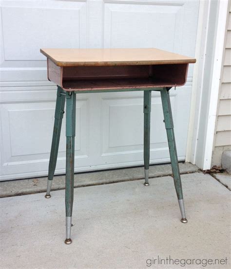 How to Paint a Metal Desk Makeover + Two Fails - Girl in the Garage®