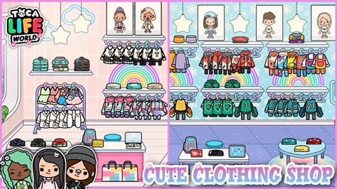 Toca Life World 2 Cute Clothing Shop 😍 ️ - YouTube