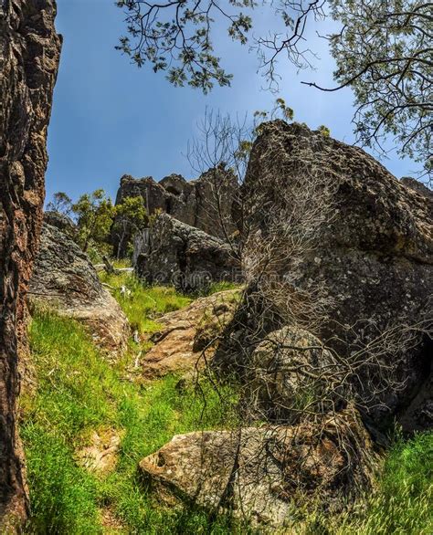 Hanging Rock-a Mystical Place in Australia, Victoria Stock Photo - Image of recreation, danger ...