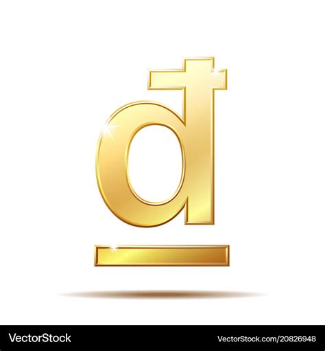 Vietnamese dong currency sign Royalty Free Vector Image