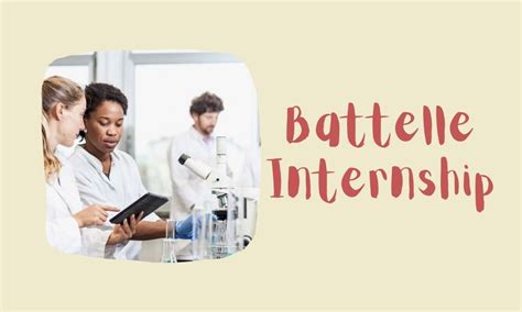 Battelle Internship - Big Internships