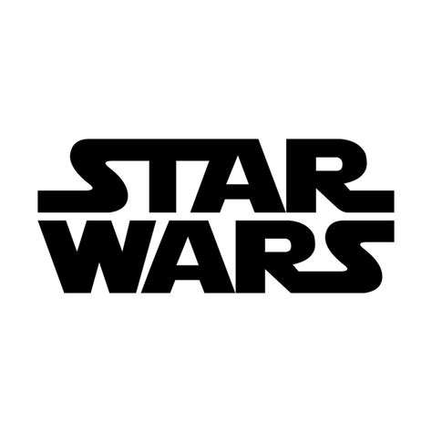 descarga gratuita del logo negro de star wars 19764704 Vector en Vecteezy