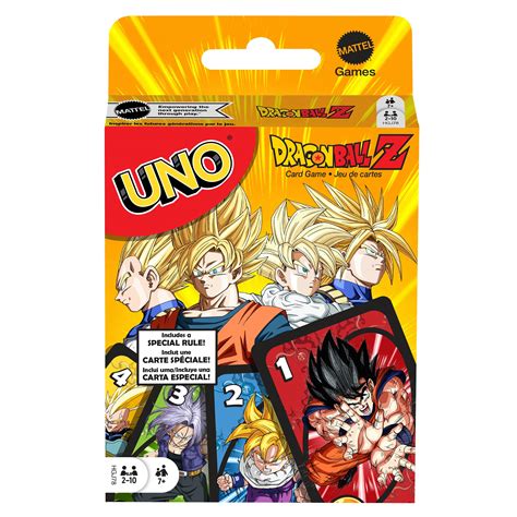 Mattel UNO Dragon Ball Z Card Game