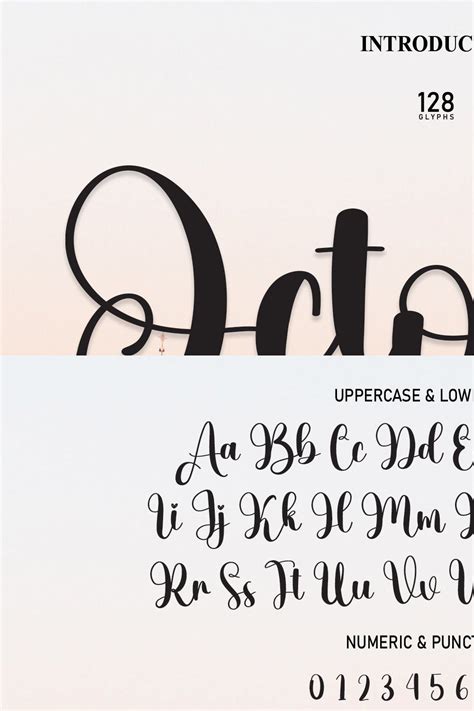 October | Script Font – MasterBundles