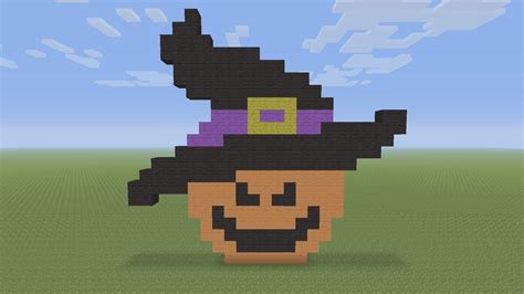 Minecraft Witch Pixel Art