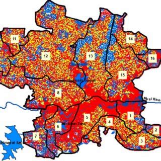 | Building footprint map showing LRB-MRB-HRB as inundated with low ...