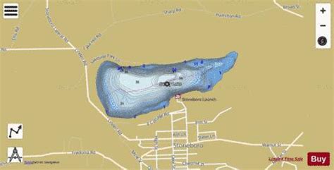 Sandy Lake (Fishing Map : US_LM_us_pa_me_bf_sandy) | Nautical Charts App