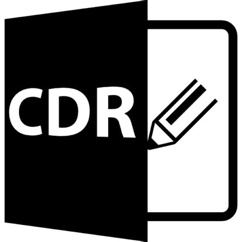 Cdr file format symbol Icons | Free Download