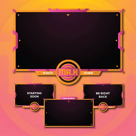 Twitch Overlay Screens :: Behance