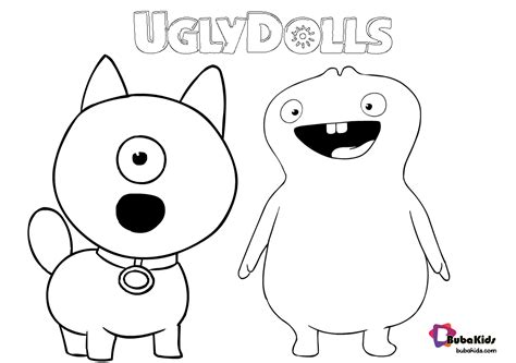 Ugly Dolls Movie Coloring Pages Coloring Pages