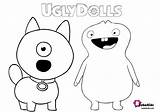 Ugly Dolls Movie Coloring Pages sketch template