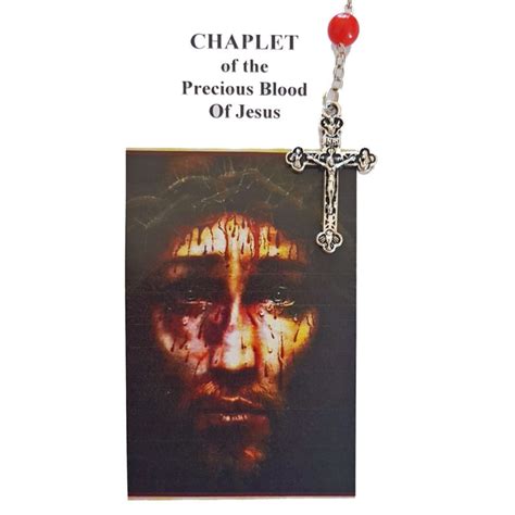 Precious Blood of Jesus Chaplet (CHA1-008) – Catholic Centre – Your one stop repository shop