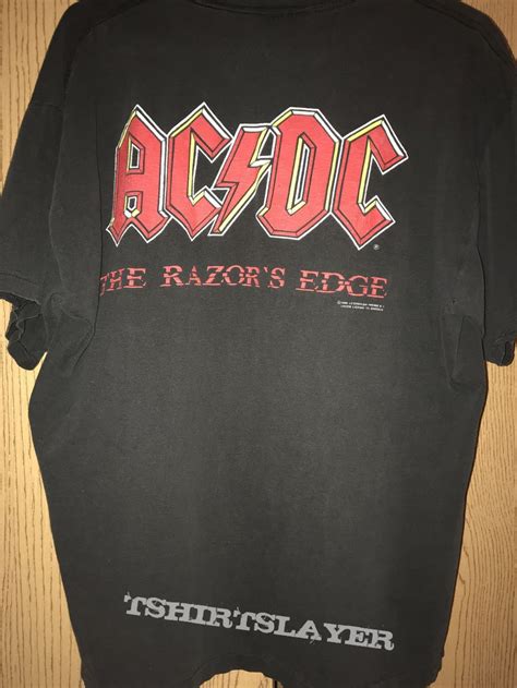 AC/DC Razors Edge Tour Limited Print | TShirtSlayer TShirt and ...