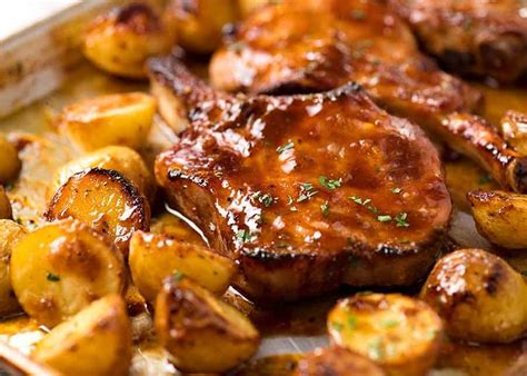 Oven Baked Pork Chops with Potatoes | Recipe | Pork chop recipes baked, Baked pork chops oven ...