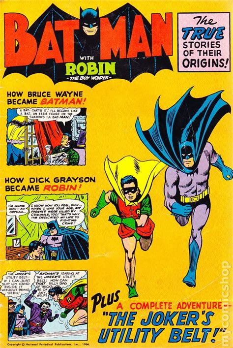 Batman With Robin the Boy Wonder (1966) Golden Record comic books