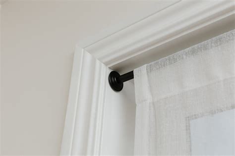 Coretto Adjustable Tension Rod | Shop Adjustable Tension Rods – Umbra Black Curtain Rods ...