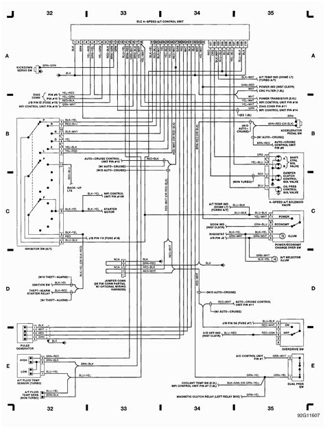 Mitsubishi L200 Electrical Wiring Diagram