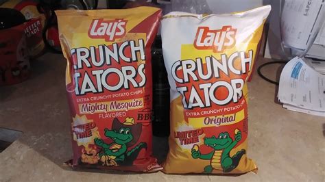 LIMITED TIME Lay's Crunch Tators!🐊🥔 - YouTube