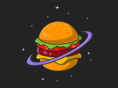 Food planet🍔🍩🪐 by catalyst on Dribbble