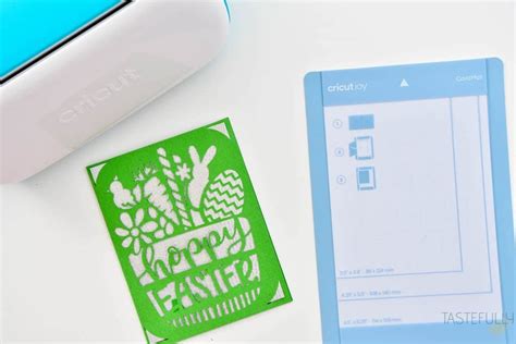 How To Use Cricut Joy Card Mat - Tastefully Frugal