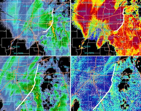 NWS Doppler Radar Dual Pol - Rain vs. Snow