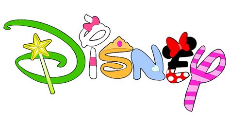 Disney Logo with female characters | Disney logo, Disney scrapbook, Disney images