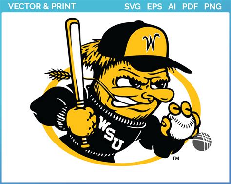 Wichita State Shockers - Alternate Logo (2010) - College Sports Vector SVG Logo in 5 formats