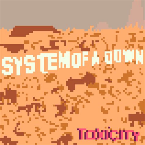 I created the Toxicity album cover in pixel art. : r/systemofadown