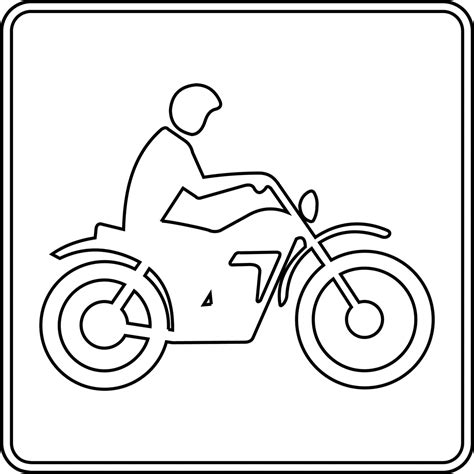 Bike Outline - ClipArt Best