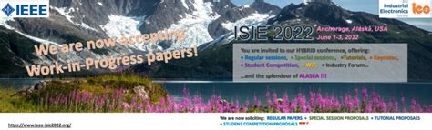 2022 ISIE – 31st IEEE International Symposium on Industrial Electronics ...