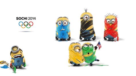 What If Minions Take Over Winter Olympics [Fun Illustration]