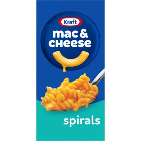 Kraft Spirals Original Mac N Cheese Macaroni and Cheese Dinner, 5.5 oz - Pay Less Super Markets